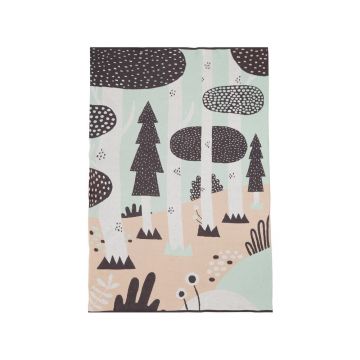 Cuvertură din bumbac pentru copii Södahl Magic Forest, 100 x 150 cm