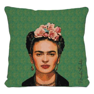 Pernă Madre Selva Frida, 45 x 45 cm, verde