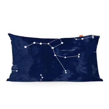 Set 2 fețe de pernă din bumbac Blanc Cosmos, 50 x 75 cm