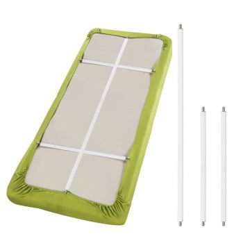Benzi eleastice de fixare cearceaf 3 buc. 2,5x100 cm – Maximex