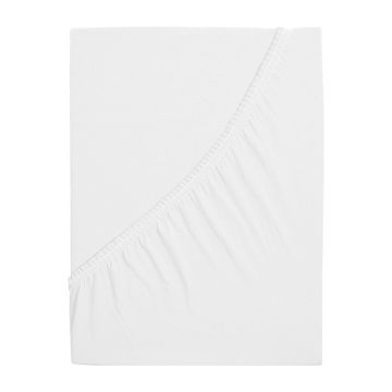 Cearceaf alb cu elastic 120x200 cm – B.E.S.