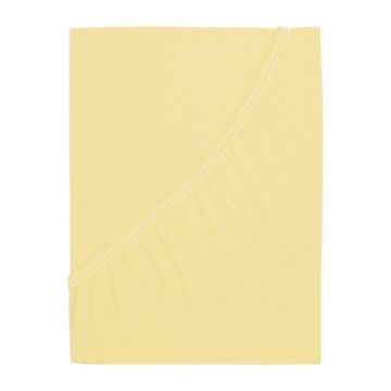 Cearceaf galben cu elastic 120x200 cm – B.E.S.