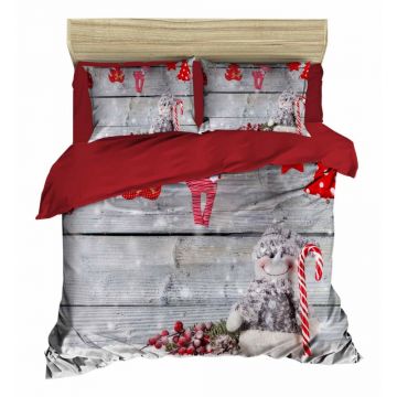 Lenjerie de pat din satin pentru pat dublu/extinsă 200x220 cm – Mijolnir