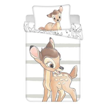 Lenjerie de pat pentru copii din bumbac pentru pătuț 100x135 cm Bambi – Jerry Fabrics