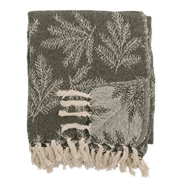 Pătură kaki 130x160 cm Gabriela – Bloomingville