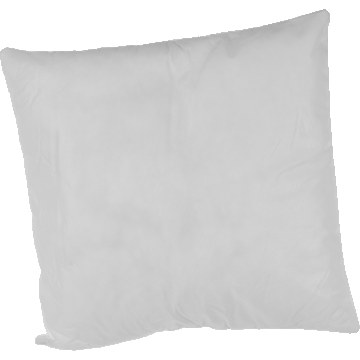 Perna pentru dormit, Somnart, TNT Superball, 100% fibra poliester, alb, 40 x 40 cm