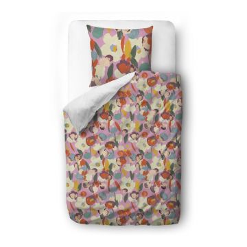 Lenjerie de pat din bumbac satinat pentru pat de o persoană 140x200 cm – Butter Kings