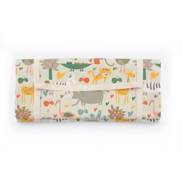 Pătură pentru picnic 140x170 cm Wild Animals – Little Nice Things