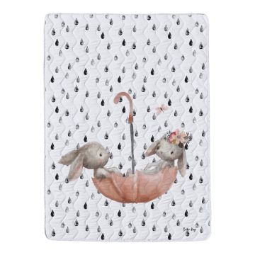 Set pilotă și față de pernă din bumbac satinat matlasat 140x200 cm – Butter Kings