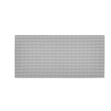 Tăblie de pat neagră-albă tapițată 110x52 cm Marina – Really Nice Things