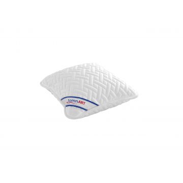 Perna 40x40cm Somnart, Hygiena, hipoalergenica, bilute Superball, 100% fibra poliester