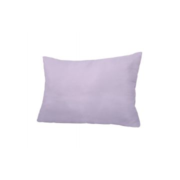 Perna 50x70 Somnart Belina, microfibra, lavabila la masina, vidata, Lavander