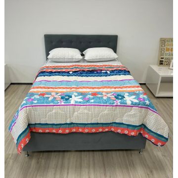 Pilota matlasata Traditional Somnart, microfibra, 220x200 cm, 250 g/mp