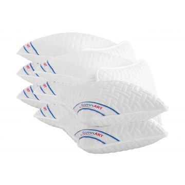 SET 10 Perne 70x70cm Somnart, Hygiena, hipoalergenica, bilute Superball, 100% fibra poliester