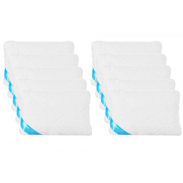 SET 10 Perne Somnomed Antimicrobiene lavabile la 95°C - 50 x 70 cm, vidat