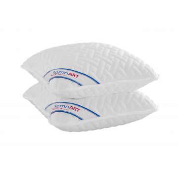 Set 2 perne Hygiena Somnart, 70x70 cm, lavabile la 95°C