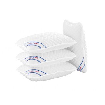 SET 4 Perne 50x70cm Somnart, Hygiena, hipoalergenica, bilute Superball, 100% fibra poliester