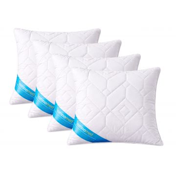 SET 4 Perne Somnomed Antimicrobiene lavabile la 95°C - 70 x 70 cm, vidat
