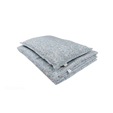 Set pentru pătuț albastru 100x135 cm Apricot – Malomi Kids