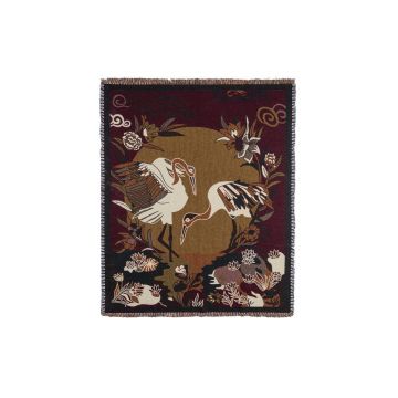 Pătură din bumbac 130x170 cm Circuit – BePureHome