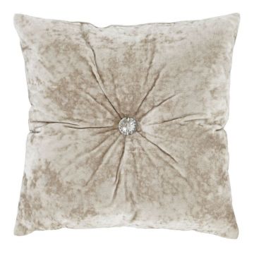 Pernă decorativă 45x45 cm Crushed Velvet Diamante – Catherine Lansfield