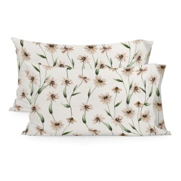 Fețe de pernă 2 buc. din bumbac 50x75 cm Tinny bloom – Happy Friday