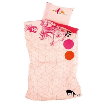 Lenjerie de pat copii Cotton Wonderland-200 x 135 cm