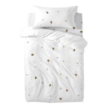 Lenjerie de pat pentru copii din bumbac pentru pătuț 100x120 cm Honey – Happy Friday