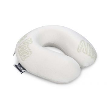 Perna calatorie Somnart Memory, cu spuma de memorie si husa detasabila si lavabila, Aloe Vera