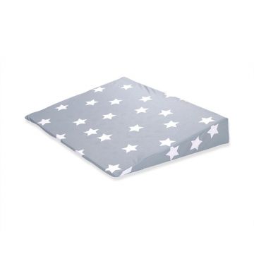 Perna inclinata antisufocare Air Comfort 60x45x9 cm Stars Blue Grey Mist