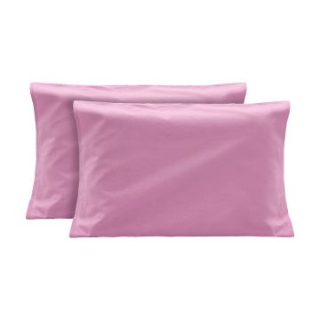 Set 2 fete de perna Heinner Home, 50x70 cm, bumbac, roz