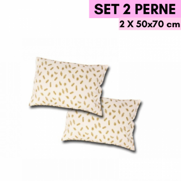 Set 2 Perne din Puf ,50x70cm