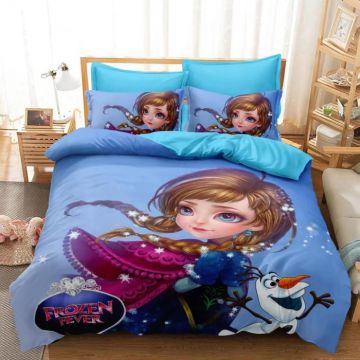 Lenjerie De Pat Finet Premium - Frozen Princess Anna