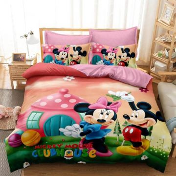 Lenjerie De Pat Finet Premium - Mickey Mouse Club House