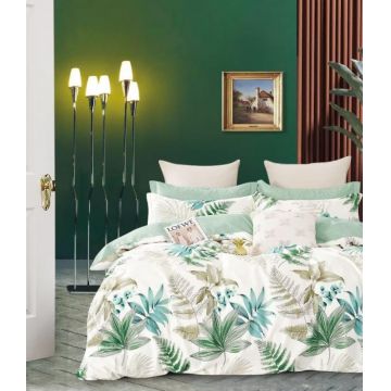 Set Lenjerie Pat Dublu, 6 piese - Tropical