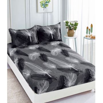 Husa de pat cu elastic cocolino + 2 Fete de Perna, Penute