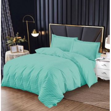 Lenjerie Pat Single 100% Premium Damasc - Verde Menta