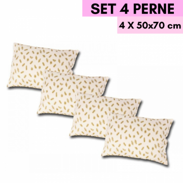 Set 4 Perne din Puf - 50x70cm