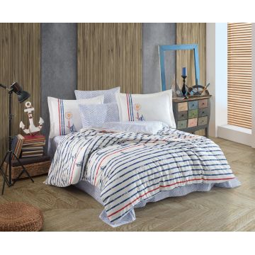 Set cuvertură dublu poplin