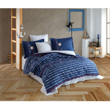 Set cuvertură dublu poplin