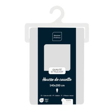 Lenjerie de pat albÄdin bumbac pentru pat de o persoanÄ140x200 cm Lina âu0080douceur d'intÃ©rieur