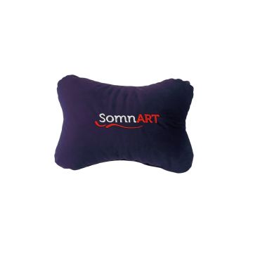Perna Somnart pentru tetiera, mov, dimensiune 32x23