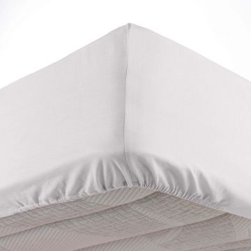 Cearceaf alb din microfibrÄcu elastic 90x190 cm Oscar âu0080douceur d'intÃ©rieur