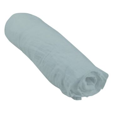 Cearceaf pentru copii din muselină pentru pătuț cu elastic 70x140 cm – Bébé Douceur