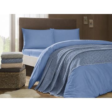 Set Lenjerie si Cuvertura Elise (Bumbac 100%)