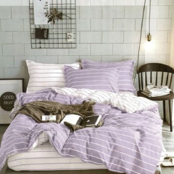 Lenjerie Fine Stripes (Bumbac Satinat) Lenjerie Fine Stripes (Bumbac Satinat)