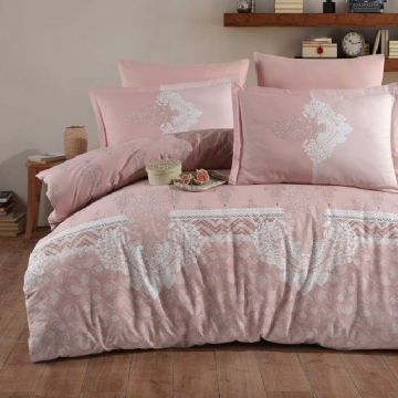 Lenjerie Family Levure Pudra cu 2 cearsafuri de Pilota (Bumbac 100%)