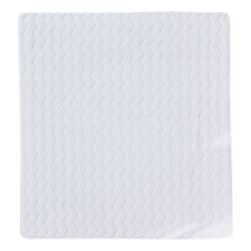 Cuvertură albă matlasată din muselină 210x240 cm Plain Muslin – Butter Kings