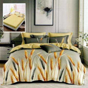 LENJERIE FINET 6 PIESE CU HUSĂ – 160×200 ȘI 180×200 (HF6P144)