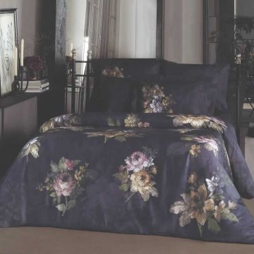 Lenjerie Roesia Bleumarin (Bumbac Egiptean)